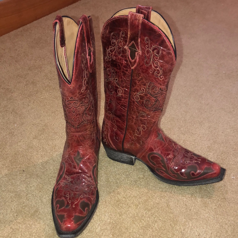 Red Women’s Cowboy boots
